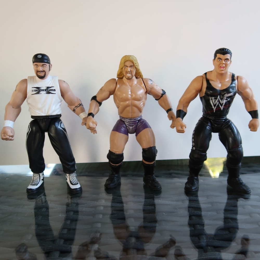 Andrew Martin Vince McMahon Road Dogg Wrestling Figure Vintage lot WWF 90s WWE